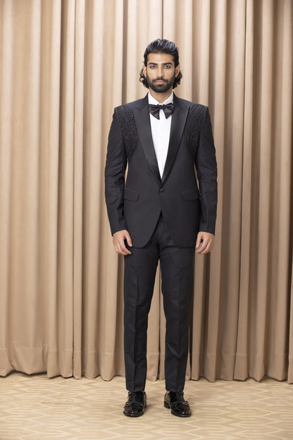 Mens Darrius Black Suiting Tuxedo Set