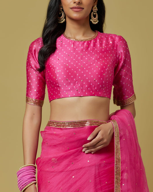 Women Wearing Pink Blouse.