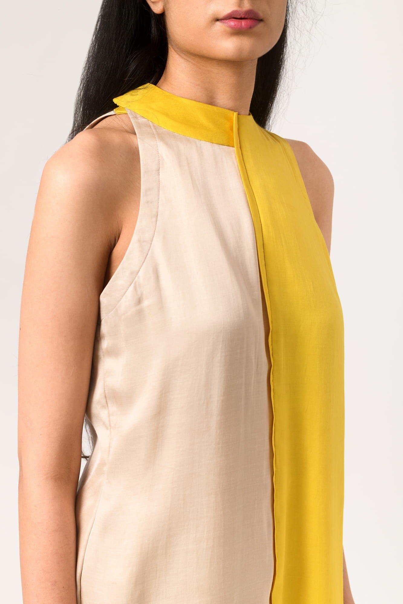 Womens Subota Yellow Silk Co-Ord Set
