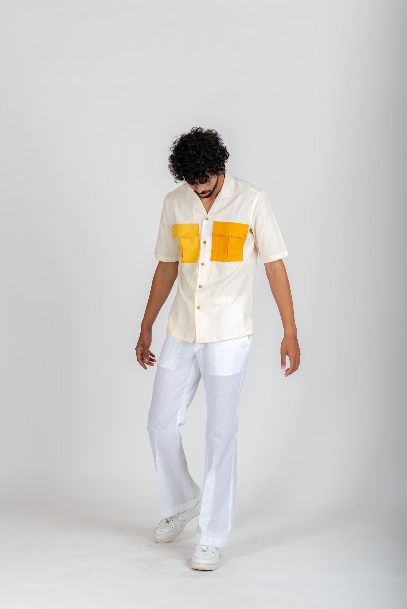 MENS YELLOW FELLOW SHIRT