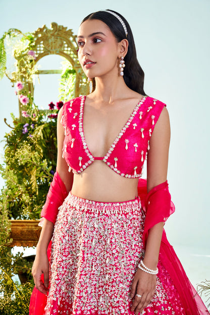 Womens Iris Lehenga