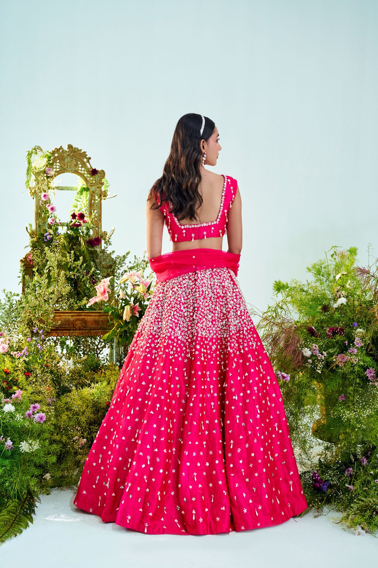 Womens Iris Lehenga