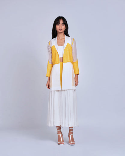 Womens Yellow Long Skirt