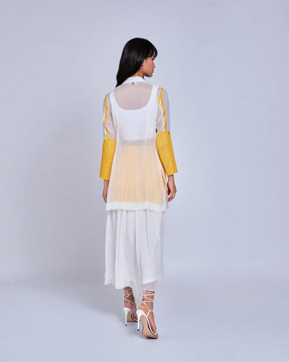 Womens Yellow Long Skirt