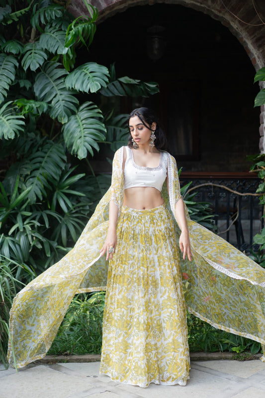 Women wearing green Saree