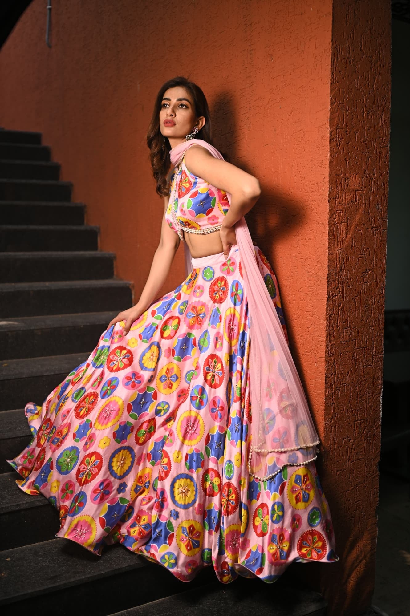 Women wearing pink dress