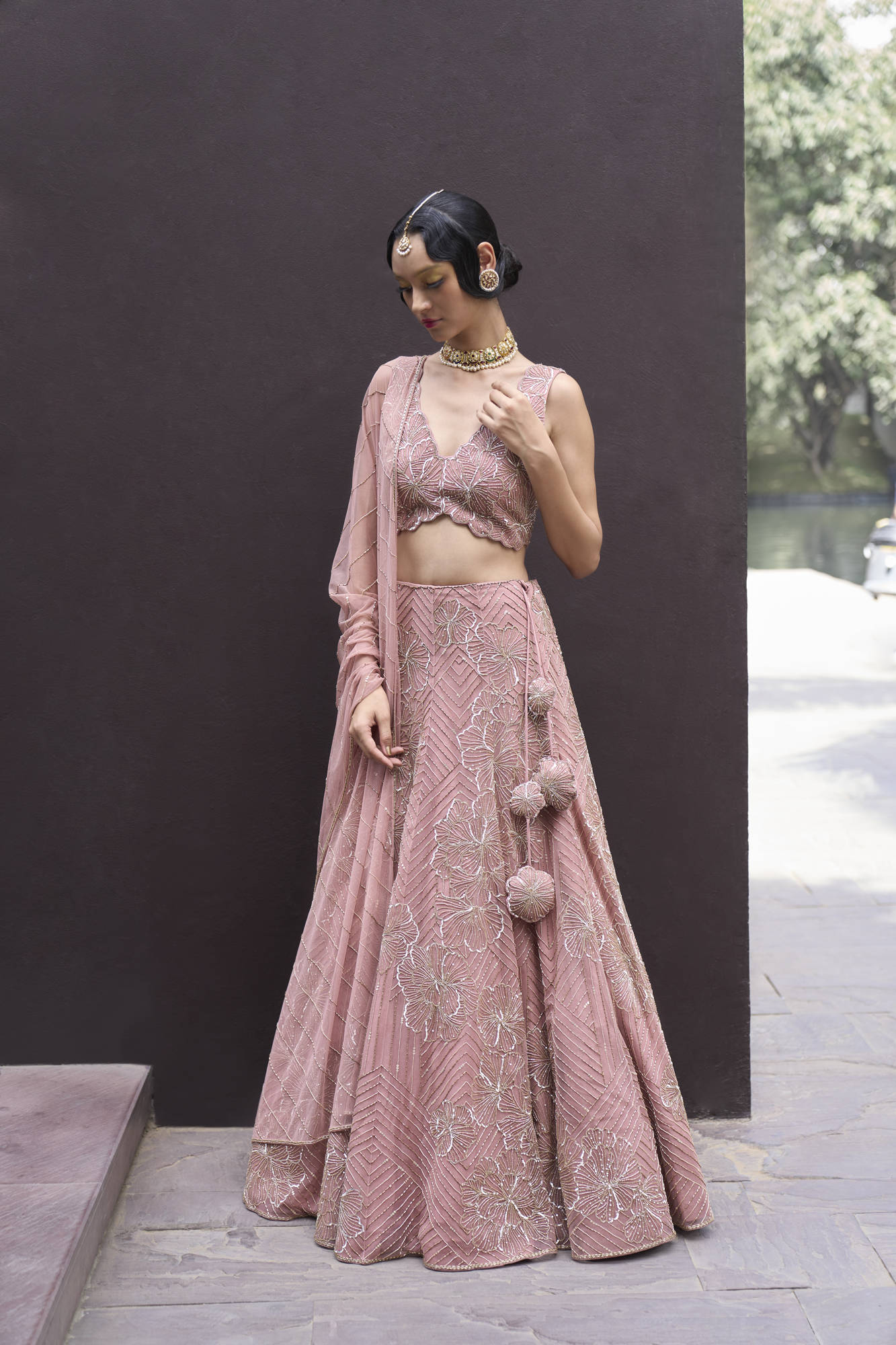 WOMENS RAINA LEHENGA